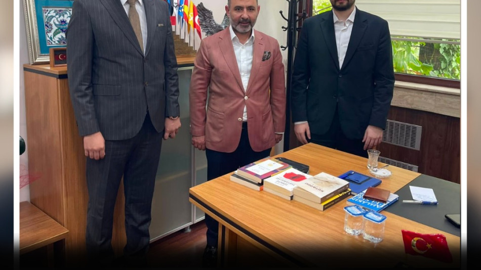 ANKARA ÜNİVERSİTESİ GENEL SEKRETER YARDIMCISI SAYIN FATİH ÇAPADAĞ’A ZİYARET